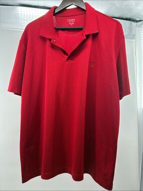 Chaps Men's Crimson Red Polo Shirt
